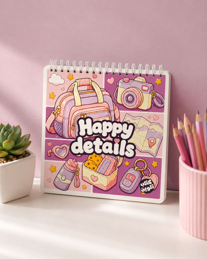 كتاب تلوين Happy Details