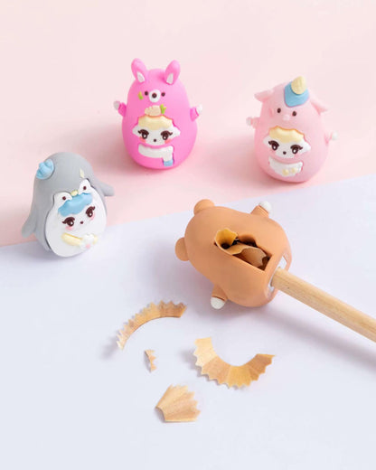 براية ثلاثية الأبعاد - أشكال كرتونية