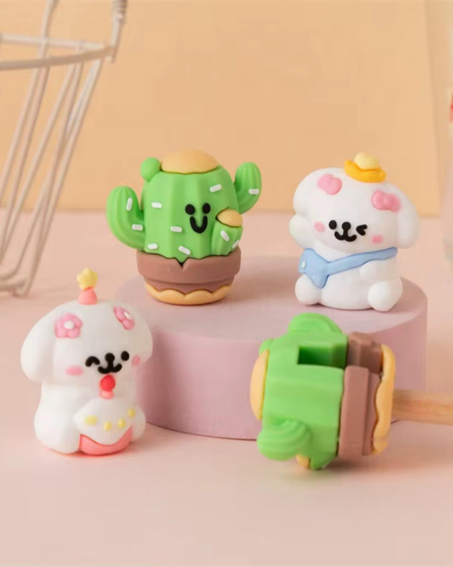 براية ثلاثية الأبعاد - أشكال كرتونية