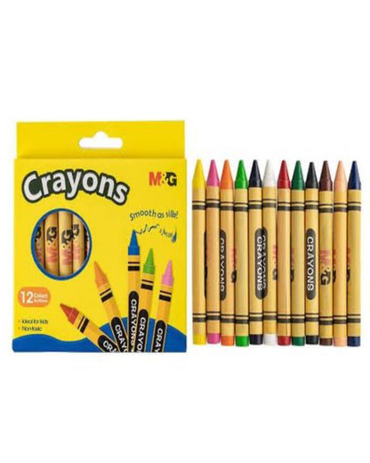 ألوان شمع جامبو 12 لون M&G