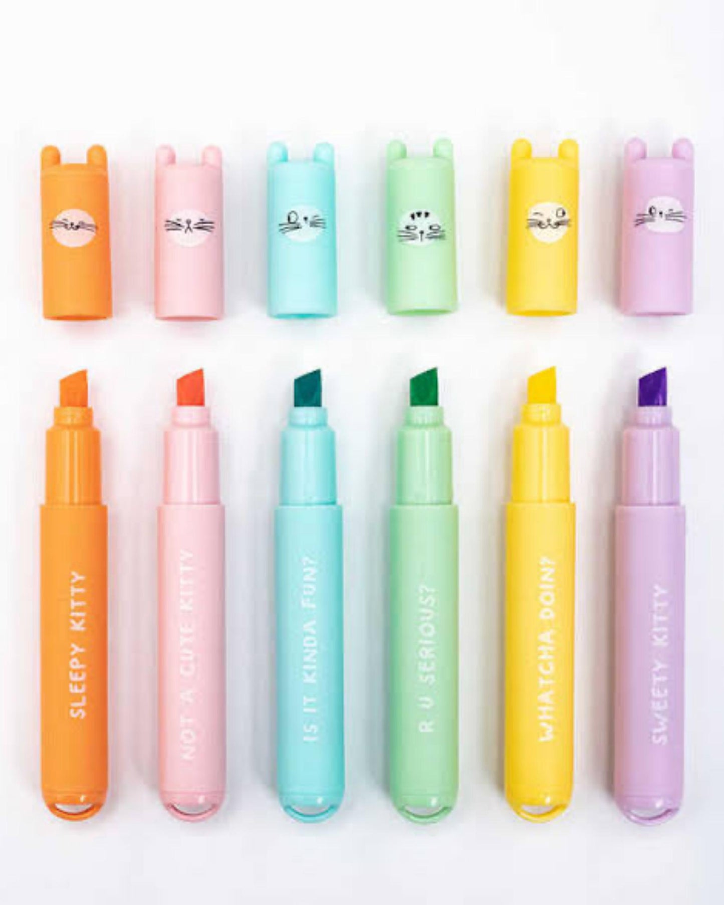 طقم هايلايتر ميني باستيل 6 ألوان M&G