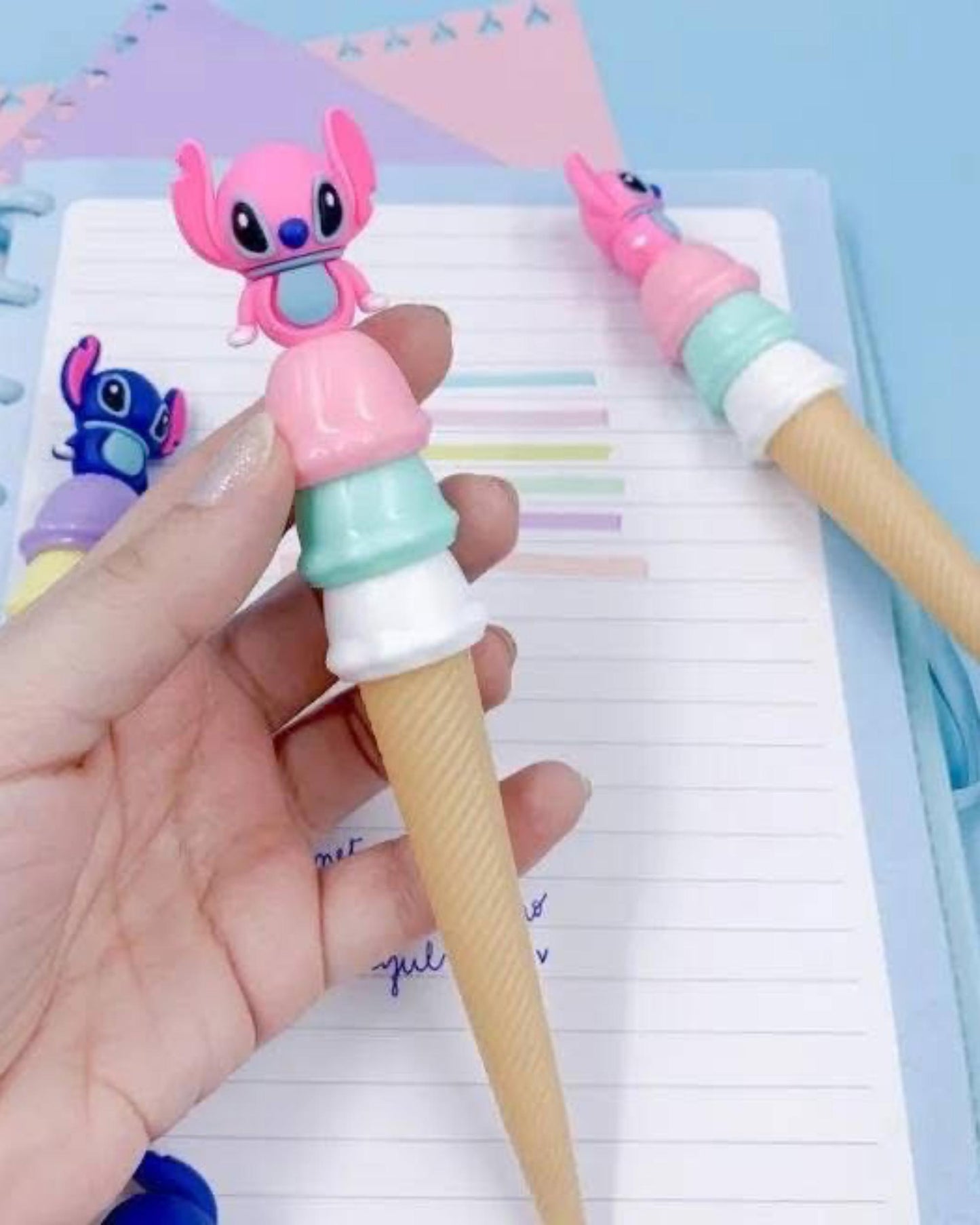 قلم حبر جيل شكل آيس كريم - ستيتش