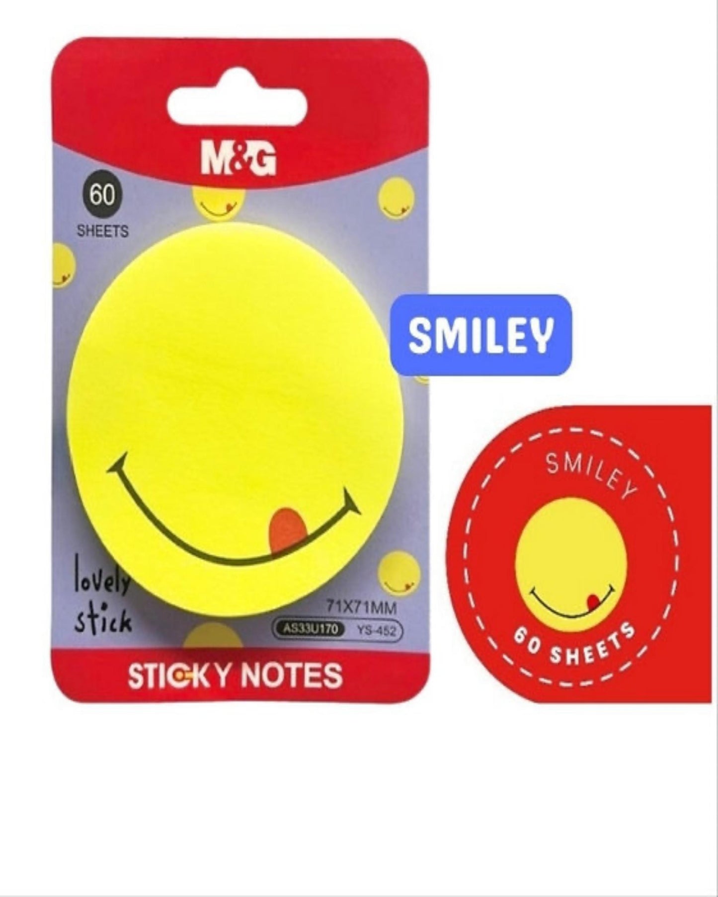 ستيكي نوت Smiley M&G