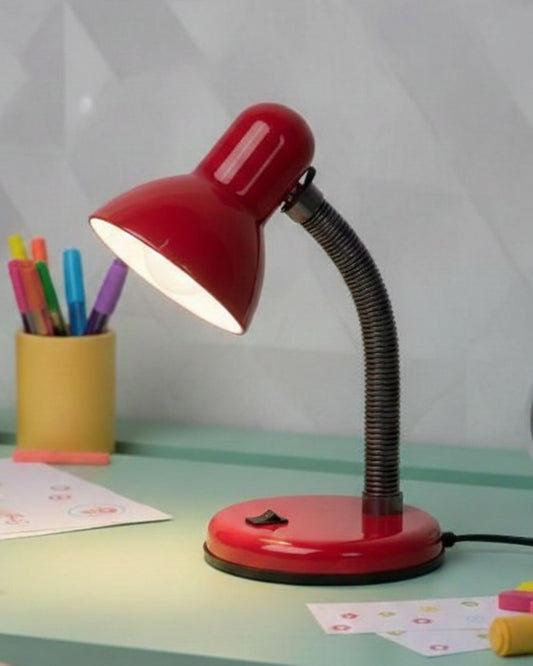 أباجورة مكتب - أحمر