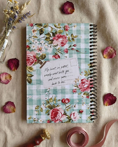نوت بوك سلك (Floral Days) + ستيكرز