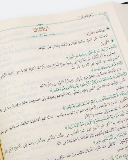 مصحف المختصر في التفسير (آية وتفسير)
