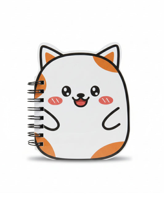 ميني نوت بوك سلك - قطة