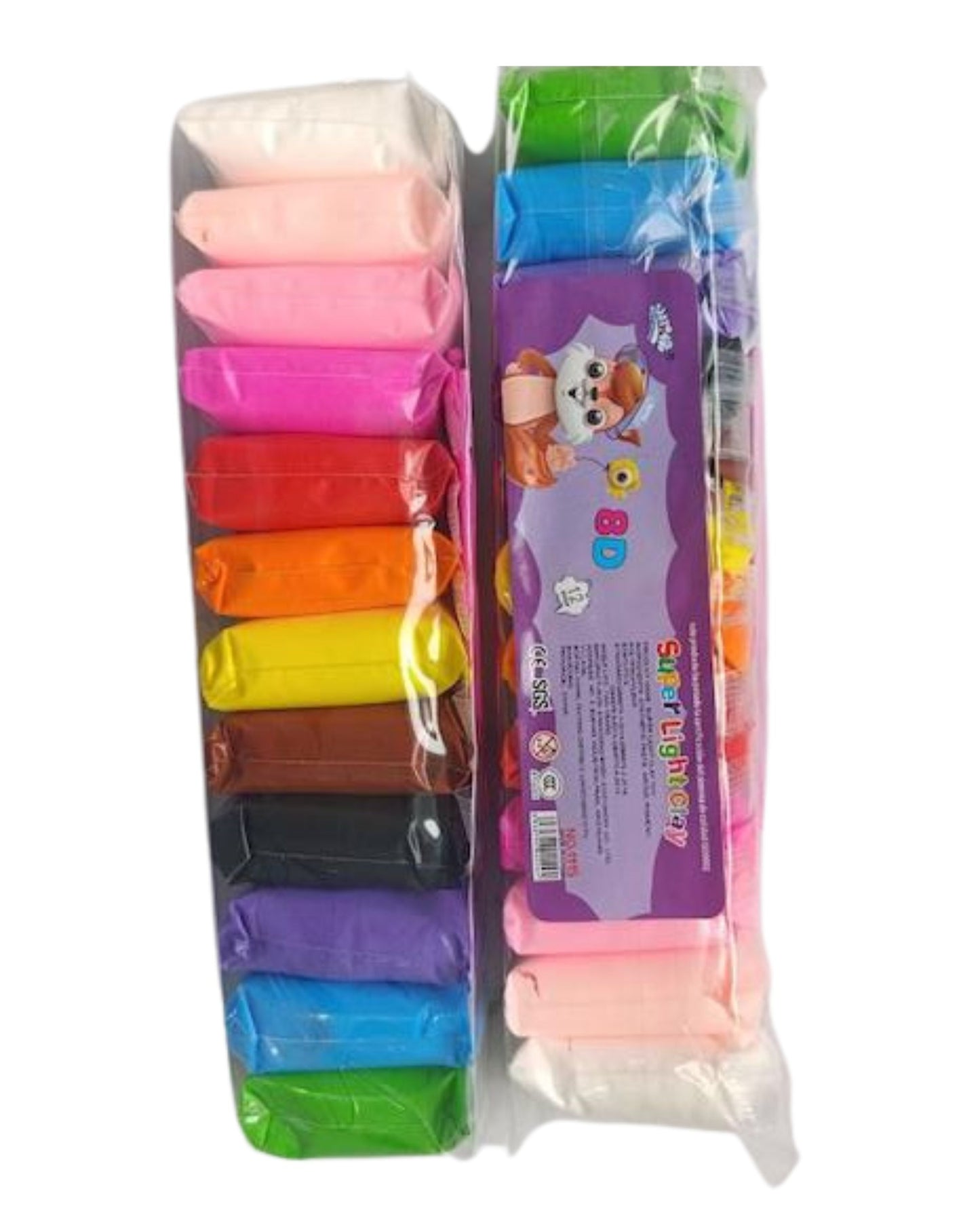 صلصال فوم 12 لون