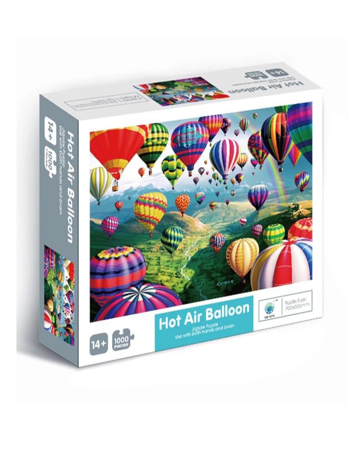 بازل شكل باراشوت 1000 قطعة