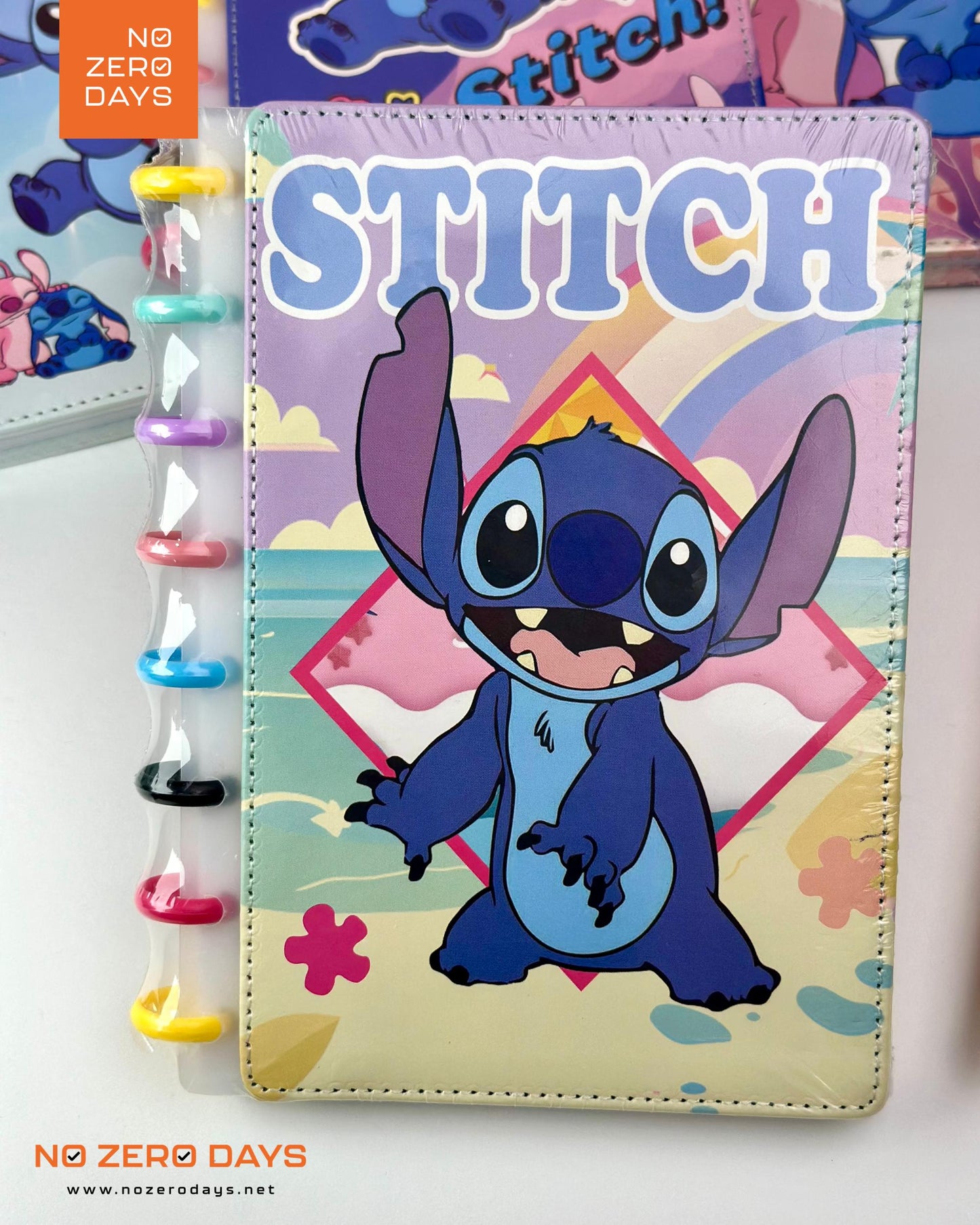 نوت بوك ستيتش - سلك ألوان عريض