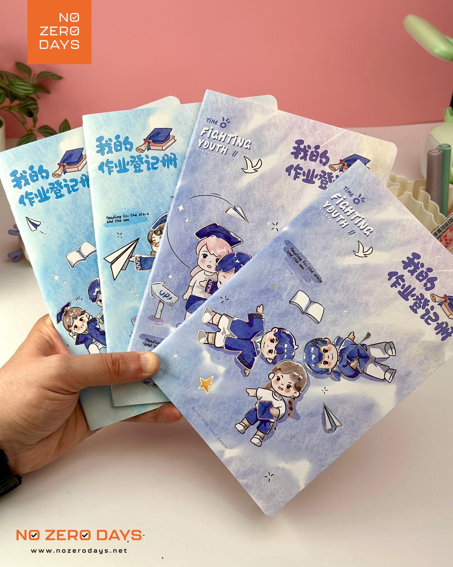 نوت بوك A5 مسطر بتصميمات كرتون ياباني