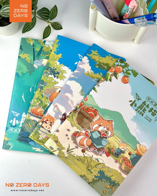 نوت بوك A5 مسطر بتصميمات كرتونية