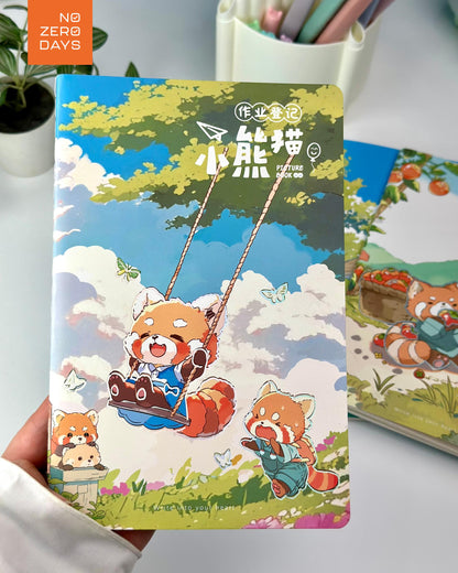 نوت بوك A5 مسطر بتصميمات كرتونية