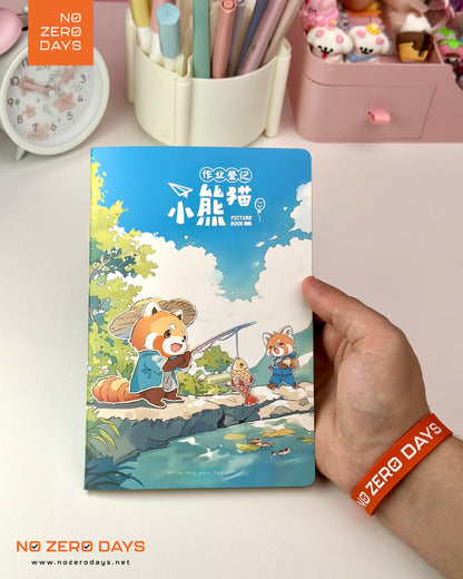 نوت بوك A5 مسطر بتصميمات كرتونية