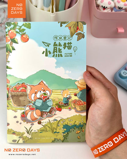 نوت بوك A5 مسطر بتصميمات كرتونية