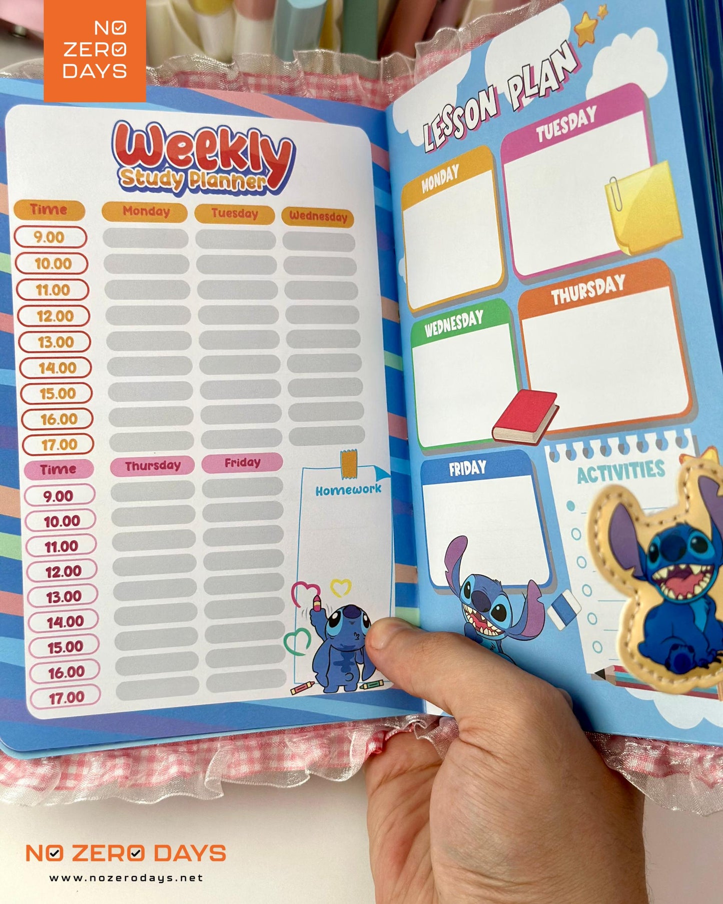 بلانر جلد - ستيتش A5