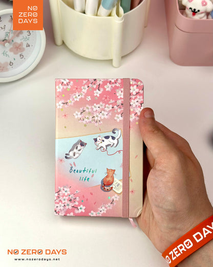 نوت بوك A6 هارد كفر - قطط