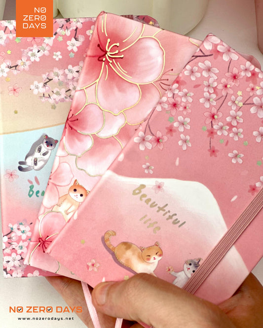 نوت بوك A6 هارد كفر - قطط