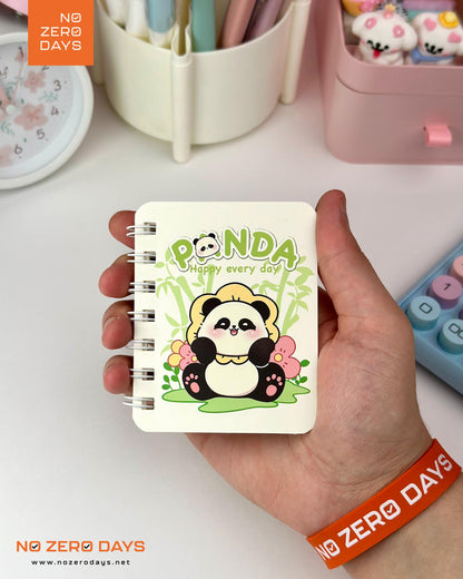 ميني نوت بوك سلك - أشكال باندا