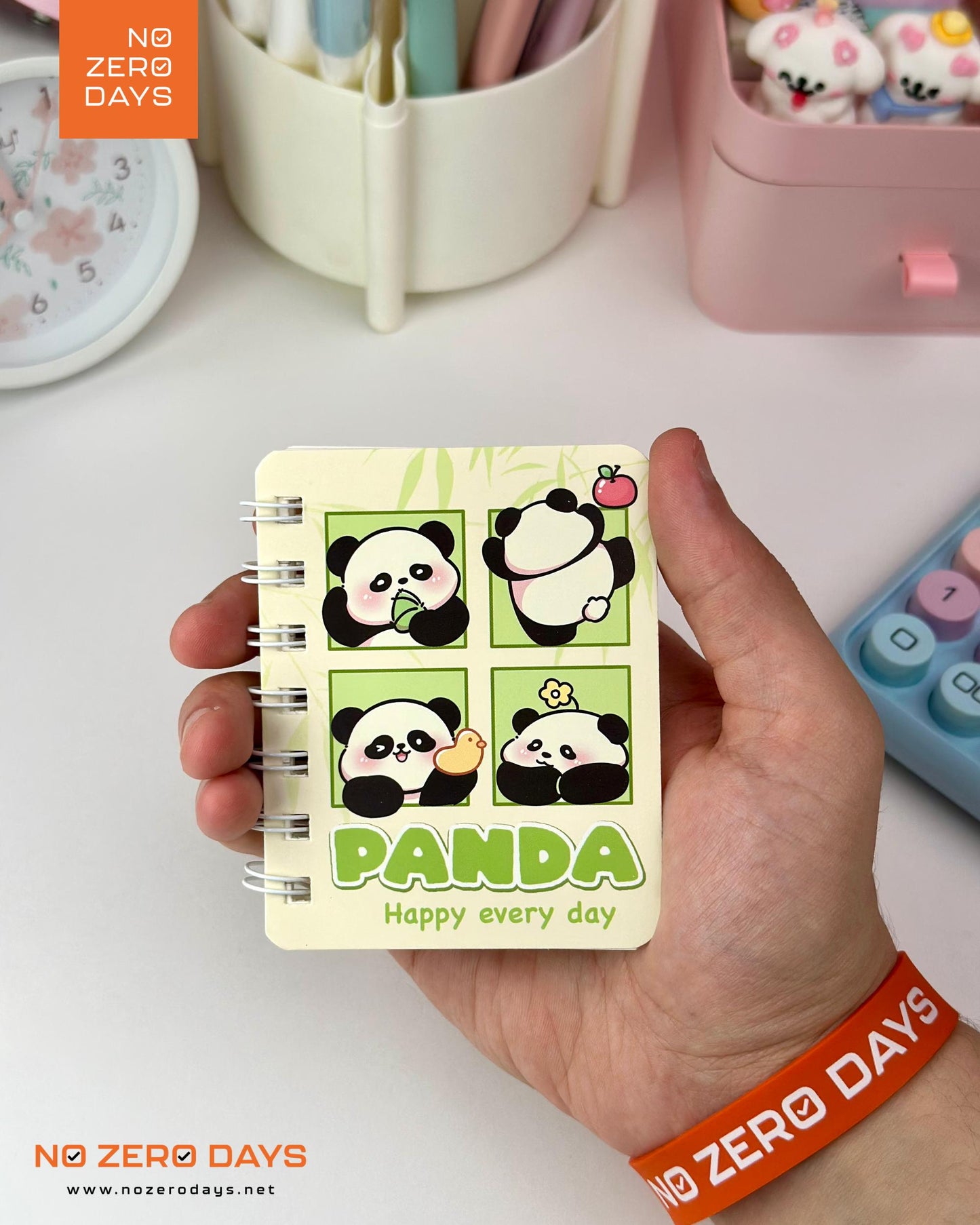 ميني نوت بوك سلك - أشكال باندا