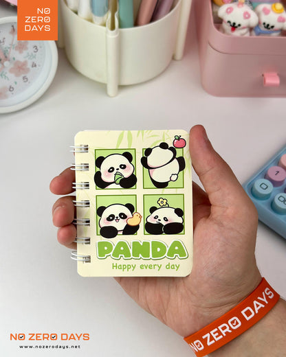 ميني نوت بوك سلك - أشكال باندا