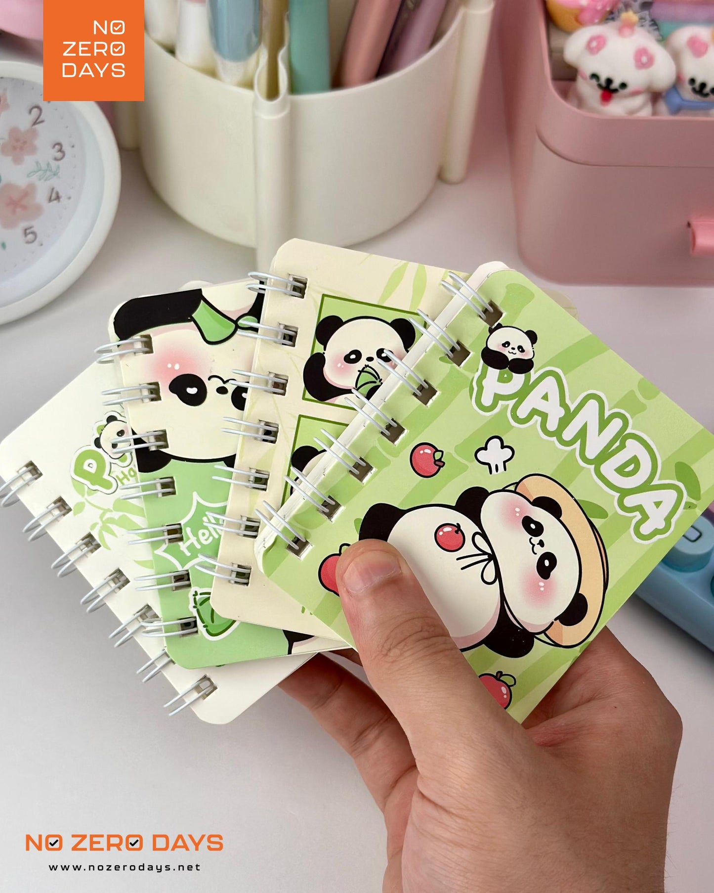 ميني نوت بوك سلك - أشكال باندا