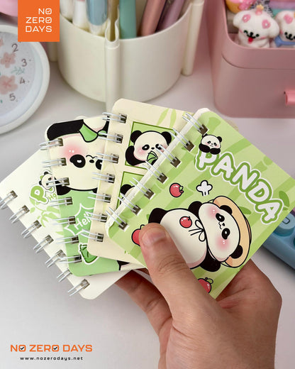 ميني نوت بوك سلك - أشكال باندا