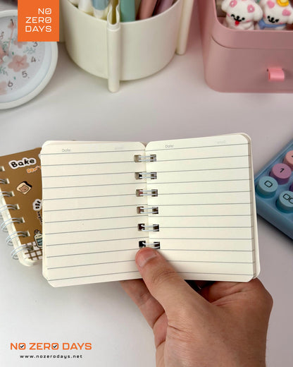 ميني نوت بوك سلك - أشكال دب