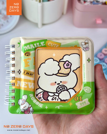 نوت بوك سلك غلاف مجسم بارز - أشكال حيوانات