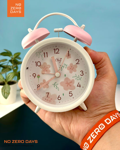 منبه معدني أشكال ورود - بينك