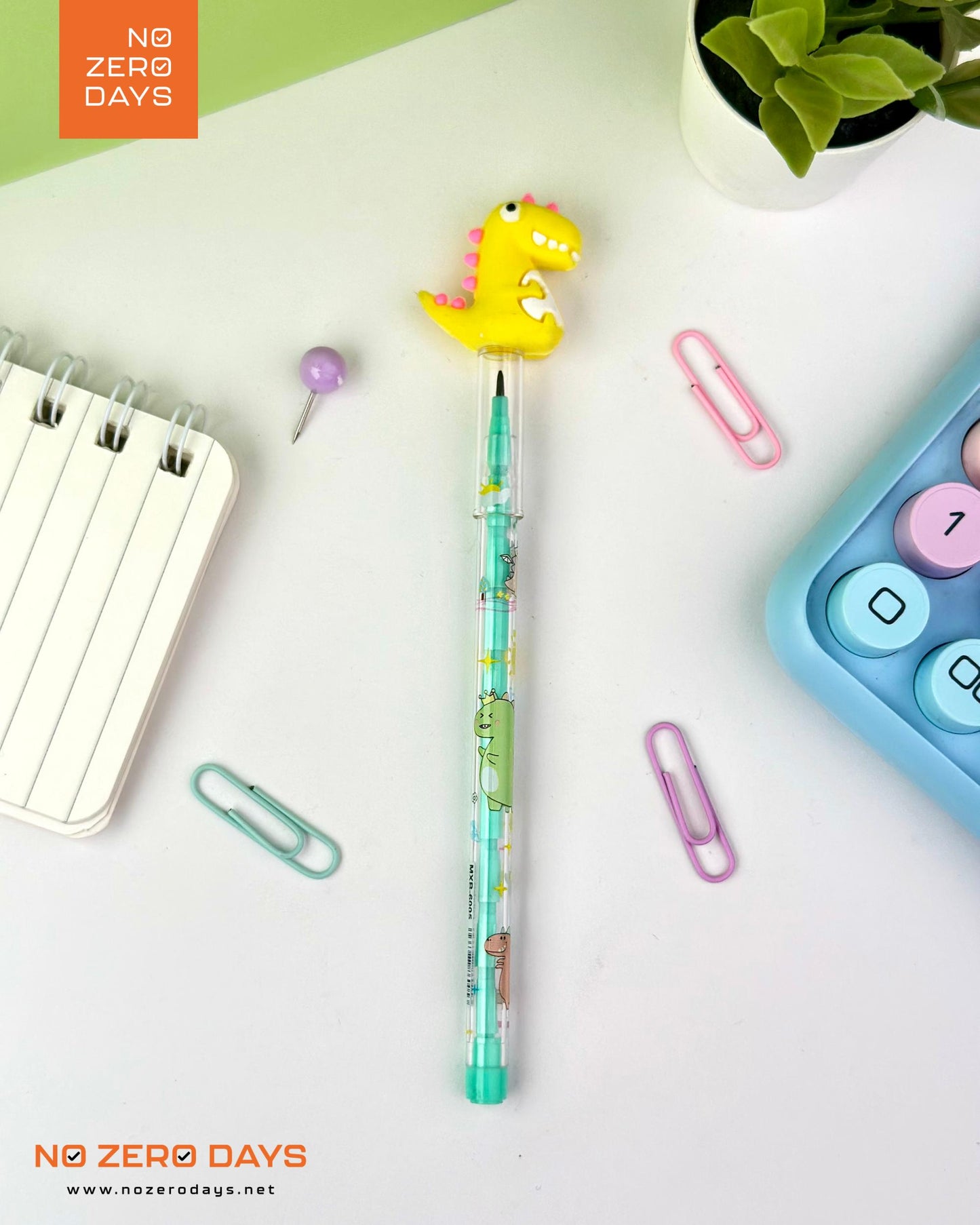 قلم رصاص سنون (0.5 ملم) - ديناصور