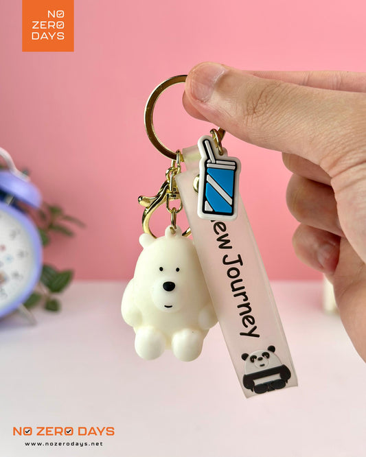 ميدالية سيليكون الدببة الثلاثة - قطبي