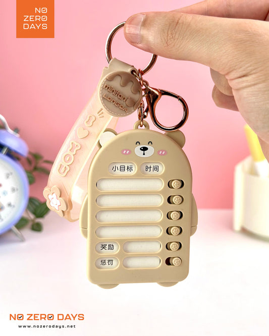 ميدالية مخطط المهام - شكل دب