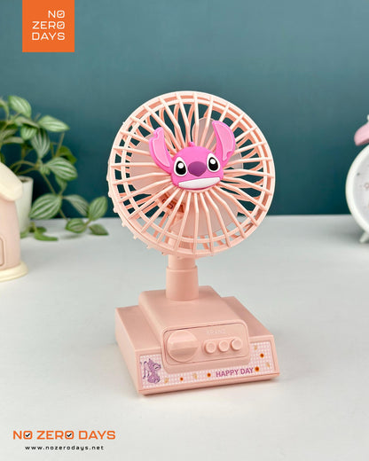 مروحة مكتب شحن - ستيتش بينك