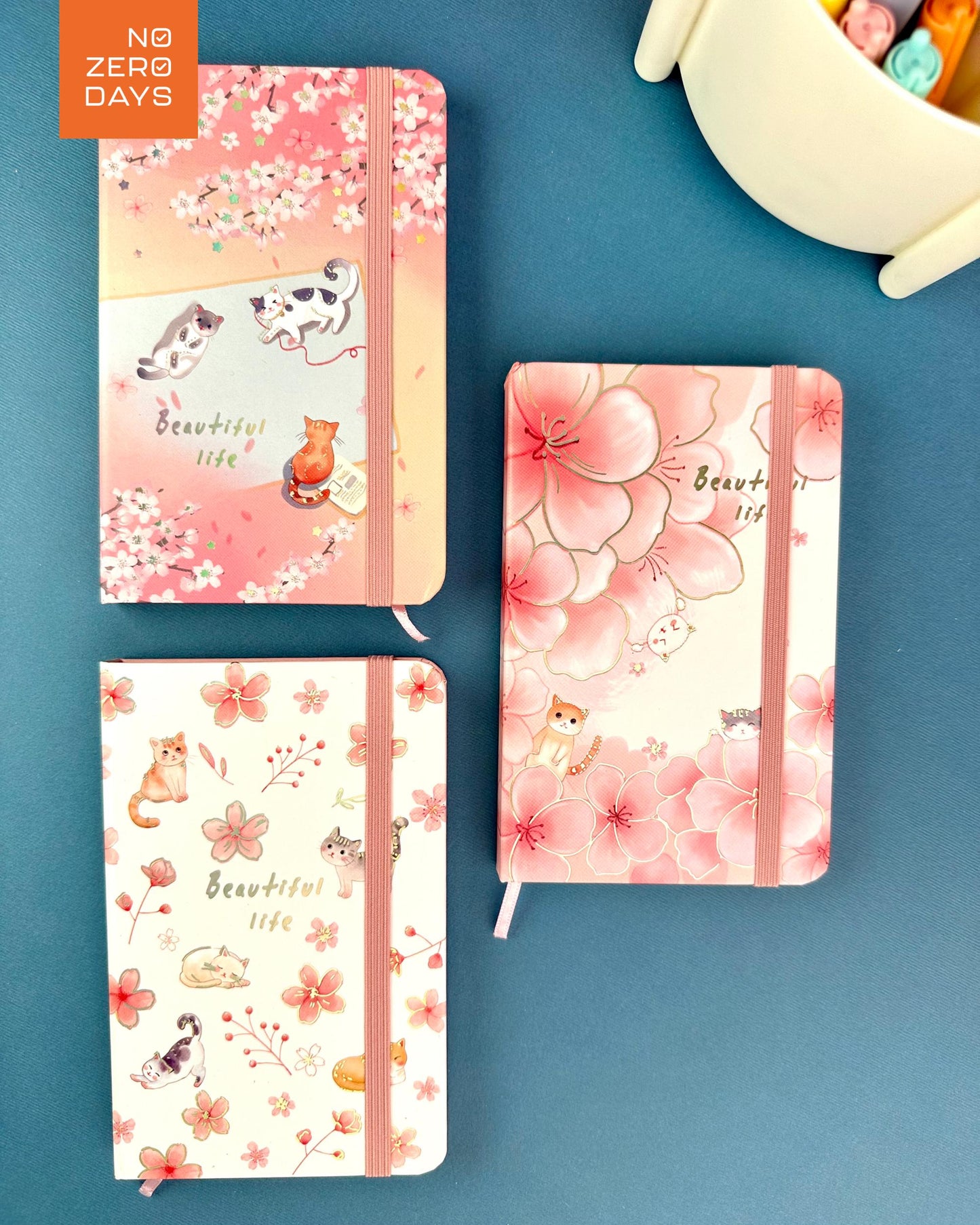 نوت بوك A6 هارد كفر - قطط