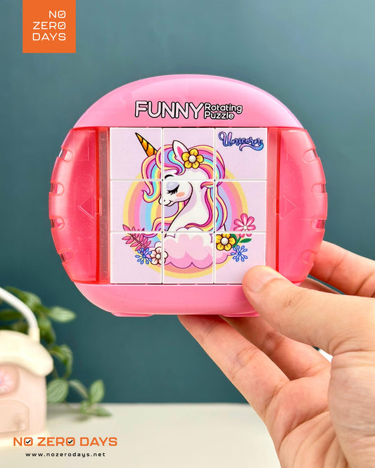 لعبة بازل للأطفال 4 أشكال - يونيكورن