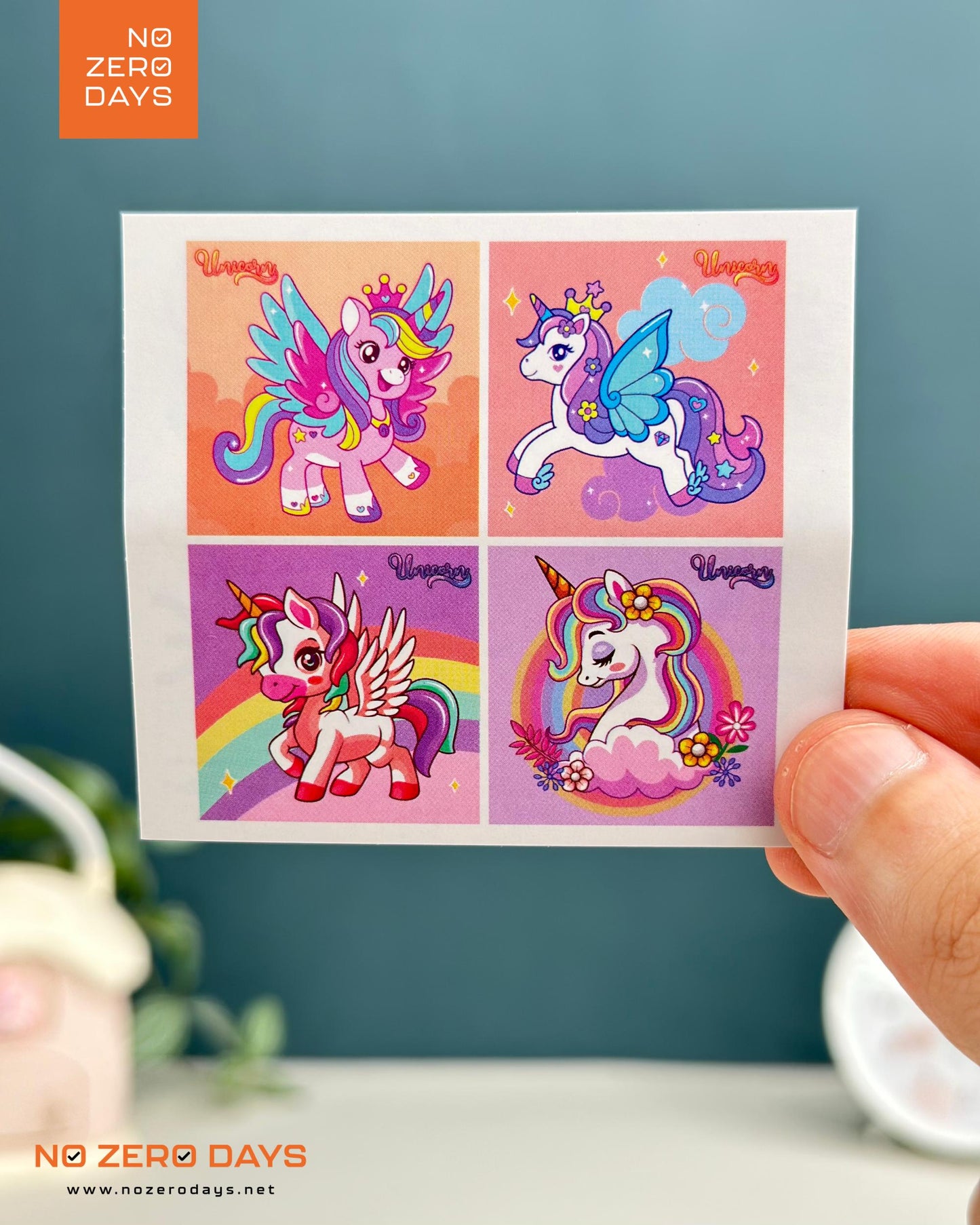 لعبة بازل للأطفال 4 أشكال - يونيكورن