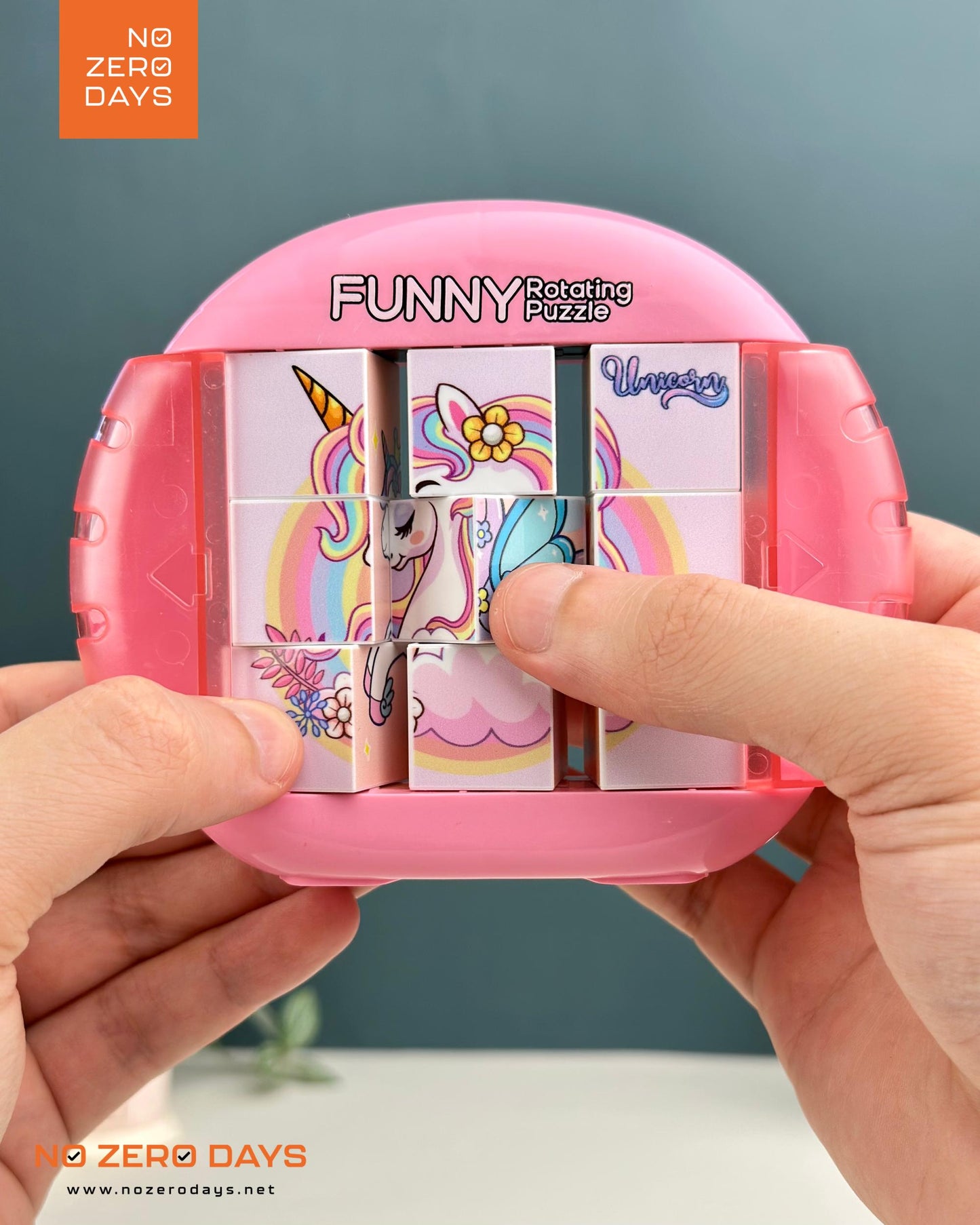 لعبة بازل للأطفال 4 أشكال - يونيكورن