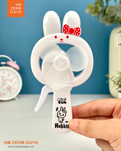 مروحة يد - أرنب