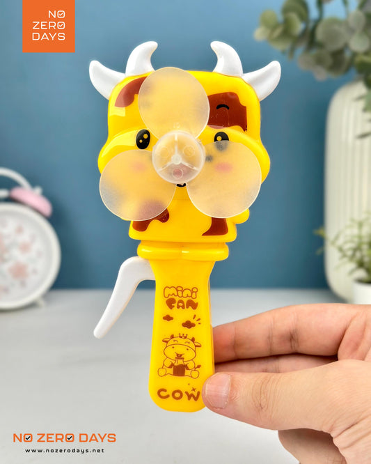 مروحة يد - بقرة