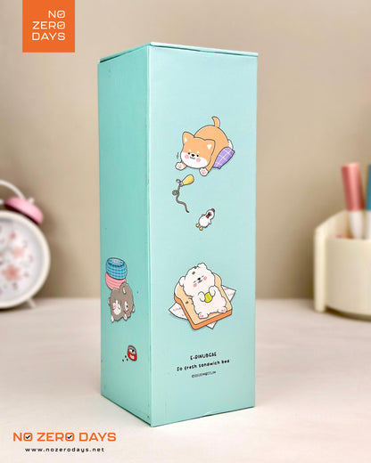 منظم مكتب كرتون مقوى - مينت جرين